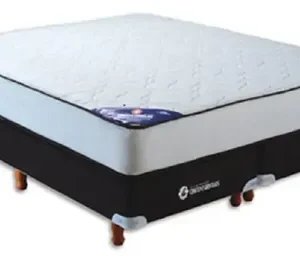 Conjunto Sommier Resorte Reforzado 1.40-1.90 Cinco Estrellas