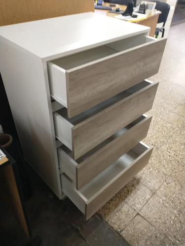 D_978003-MLA43496135488_092020-O.jpg Cajonera Chiffonier Comoda 4 Cajones Cod 3412- Melamina
