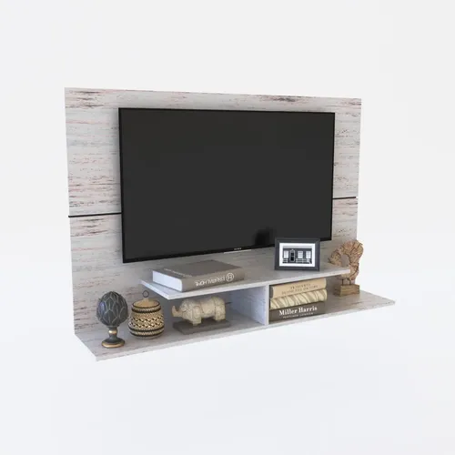 Panel Rack Para Tv Led 50 Flotante 128 X 85- Dl 841