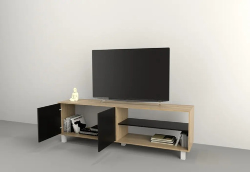 D_978307-MLA45129903292_032021-O.jpg Rack Mesa Para Tv Hasta 65 - 2 Puertas- 180-52-36 Cod. 4100