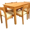 Juego De 6 Sillas Cocina Comedor Pino Lustrado- Sofia-