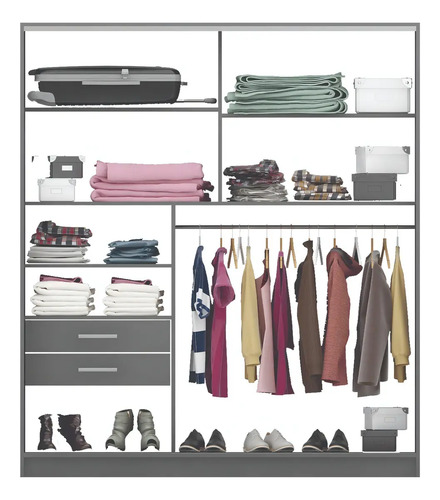 D_978657-MLU78805339067_082024-O.jpg Placard Orlandi Premium 1.81 Color Venecia/wengue De Mdp Con 2 Puertas Corredizas