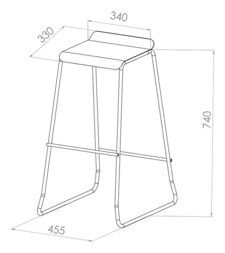 D_978665-MLA95565284405_102025-O.webp Banqueta Caño. Modelo Soho. Asiento Chapa. Bcs 023