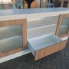 Rack Mesa Para Tv Led 55- Melamina- 150 X 68 X 38 Bru