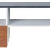 Mesa Flotante Comodin Tv Led Mueble Aéreo 1 Cajon Y Estantes