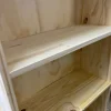 Estanteria Biblioteca Pino Macizo- 5 Estantes- 180 X 60 X 25