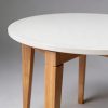 Mesa Redonda 90 Cm. Patas De Madera Paraiso, Tapa Melamina