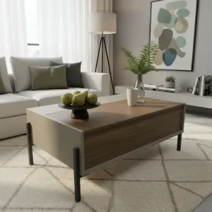 Mesa Ratona Centro De Living- Con Puerta 89 X 60- Cod. 2023