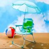 Sillon Reposera Infantil Con Sombrilla. Varios Colores