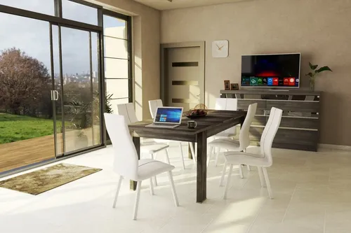Mesa Trampa Rectangular 1.40 A 185 X 0.90-benicio- Melamina