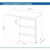 D_988092-MLA85787085310_062025-O.webp Cajonera Pedestal C- Extension Recta 84 X 45 X 74- E 7303