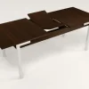 D_988267-MLA72178683403_102023-O.webp Mesa Cocina Comedor Extensible 140 A 185 X 0.90. B. Cromado
