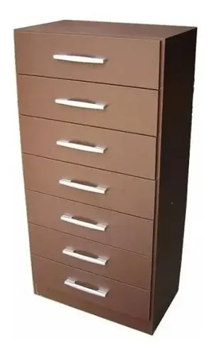 Comoda Cajonera Chiffonnier 7 Cajones. Melamina
