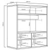 D_990910-MLA49407098187_032022-O.jpg Mesa Rack Home Vision Para Tv 55 Con Estantes.- Dvs 04