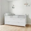 Divan Cama Con Cajones Y Carro Cama. Pino Lustrado Cod. 216