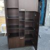 Modular Cristalero Living Comedor Melamina. 1.00 Mt Toledo