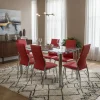 D_994133-MLA92897043918_092025-O.webp Combo Cocina Comedor Mesa 1.40 + 6 Sillas Cromada Praga