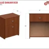 D_994534-MLA99879062535_112025-O.webp Mesa De Luz 1 Cajón + 1 Puerta Dakar 47 X 31 X 55 Mosconi Acabado Melamina Color Venezia