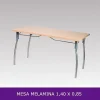 D_995404-MLA31712246801_082019-O.webp Mesa De Cocina- Comedor. 1.40 X 0.85. Melamina. Base Caño