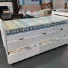 Divan Cama Con Cajones Y Carro Cama. Pino Lustrado Cod. 216