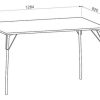 D_997797-MLA49524021955_032022-O.jpg Mesa Cocina Comedor Brooklyn 140 X 82- Melamina. Base Caño