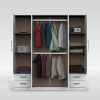 Ropero Placard Organizador 4 Puertas- 4 Cajones- Pac170