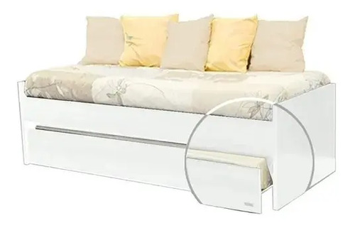 Divan Cama Con Carro Cama. Melamina. Cod. 957