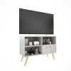 Rack Mesa Para Tv Led 32 Escandinava Dl 880- 90 X 65 X 35