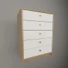 Chifonier Cajonera 5 Cajones 0.64 Table's Cod. 6058 Olmo Eve
