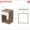 D_999810-MLA83783233654_042025-O.jpg Mesa De Luz 1 Cajon, Espacio- 38 X 56 X 38- Cod. 56866