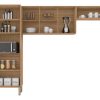Kit De Cocina Panel + Alacenas Versalles Kits Parana