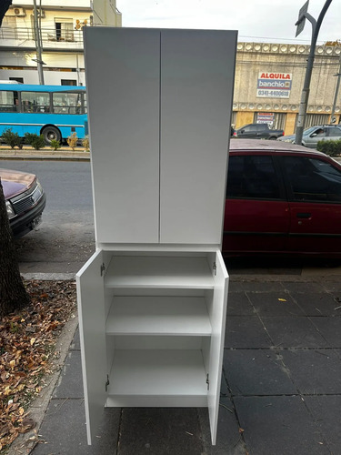 D_853814-MLA110798105470_052026-O.jpg Despensero Organizador 4 Puertas, Estantes. 180 X 58 X 38