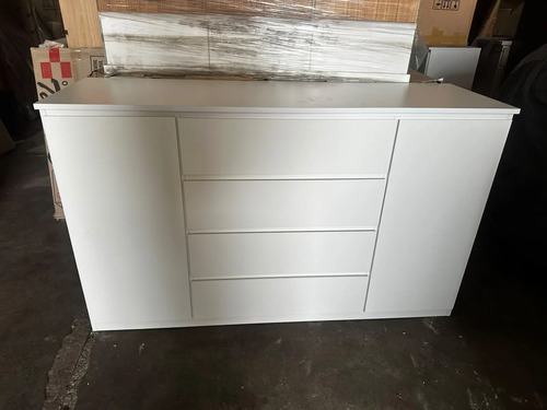 D_712634-MLA111759040282_062026-O.jpg Comoda Chiffoniers Melamina 1.40 Mts. 2 Puertas 4 Cajones