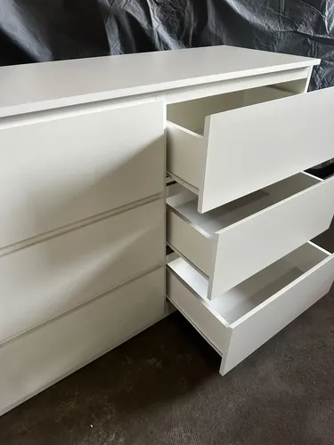 Comoda Chiffonier Cajonera 6 Cajones. 120 X 85 X 43- Mdf