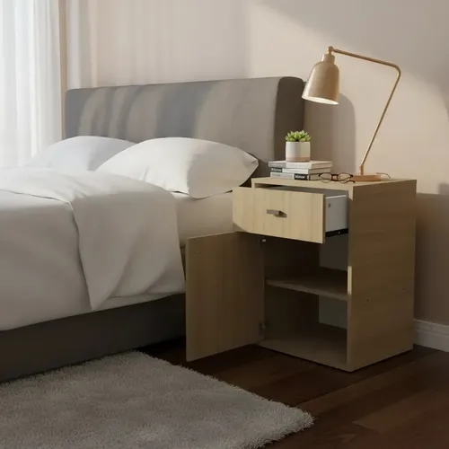 Mosconi Dakar Plus Mesa De Luz Dakar Plus Melamina 61 Cm 45 Cm 38 Cm