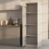 D_930627-MLA114019454474_072026-O.jpg Despensero Cocina Dos Puertas Alacena Organizador 2 Estantes Regulables Blanco Melamina Resistente Multiuso Guardado Hogar Comedor Moderna Fácil Limpieza Kit Antivuelco D060 Dielfe