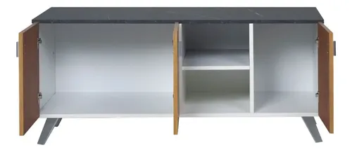 D_610123-MLU79242262603_092024-O.webp Mueble Living Rack Tv 120cm Hasta 50 Pulgadas 3 Puertas Con Tiradores Metal Pietra/cognac