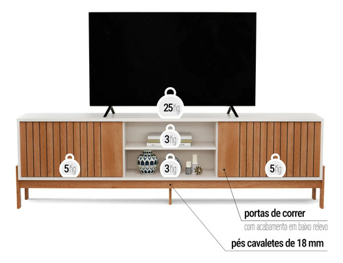 D_620490-MLA93406957998_092025-O.jpg Maxi do Brasil Rack Para Tv 70 Ripado