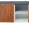 D_863379-MLU79242311121_092024-O.webp Mueble Living Rack Tv 120cm Hasta 50 Pulgadas 3 Puertas Con Tiradores Metal Pietra/cognac