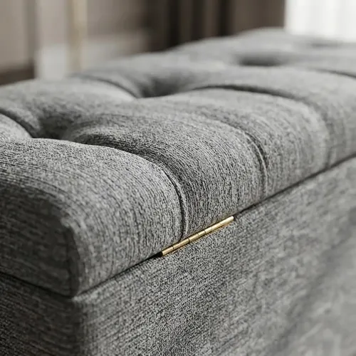 D_618562-MLA116179671316_092026-O.webp Baul Pie De Cama- Tapizado En Chenille- 100 Cm