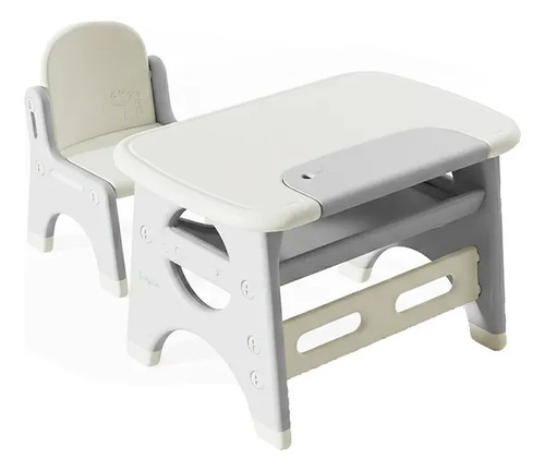 Mesa Escritorio Infantil + 1 Silla Dinosaurio Vcf 5167