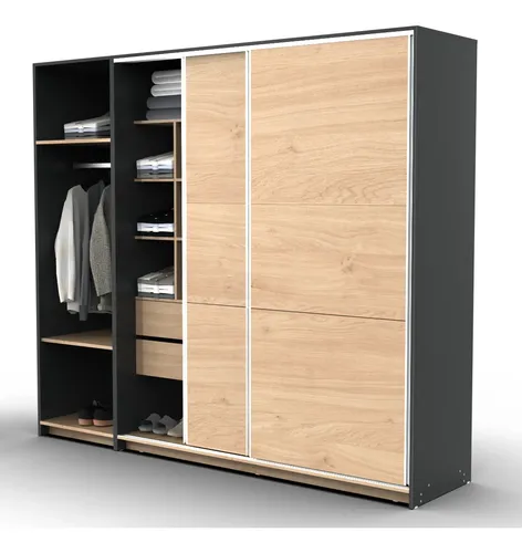 D_653916-MLA117573355617_092026-O.webp Modulo Placard Ropero Niza 218 X 61 X 60 Mpn 600- Estantes