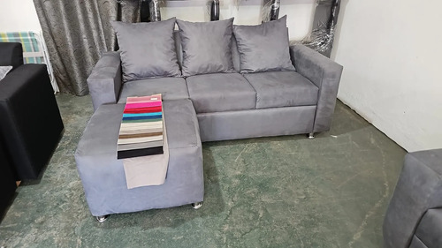 D_694227-MLA116711510090_092026-O.jpg Sillon Esquinero Recto Con Butaca 180 X 70 X 75