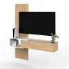 Rack Con Panel Dielfe Rfm140 Para Tv Hasta 55 De Mdp