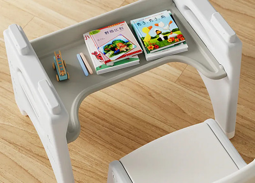 Mesa Escritorio Infantil + 1 Silla Dinosaurio Vcf 5167