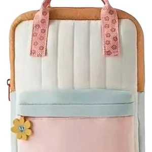 Mochila Infantil Zara Con Detalles Florales Vcf 2000