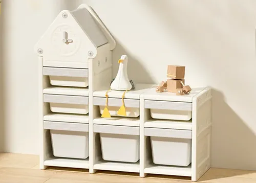 Mueble Infantil Organizador Reloj 7 Compartimientos Vcf 5169