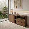 Rack Bahiut 2.00 2 Puertas, 2 Cajones Tables Linea Terrae