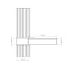 Rack Con Panel Dielfe Rfm140 Para Tv Hasta 55 De Mdp