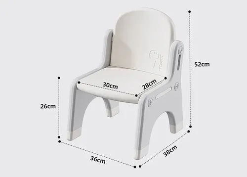 Mesa Escritorio Infantil + 1 Silla Dinosaurio Vcf 5167